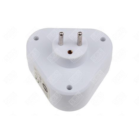 FICHE DOMINO TRIANGULAIRE - 3X16A D'ORIGINE ÉLECTRICITÉ, DOMOTIQUE - 647913