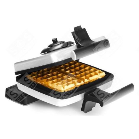 GAUFRIER (COULEUR MÉTAL) AVEC PLAQUE 4 X 7 2 X 600W COOL TOUCH D'ORIGINE GAUFRIER, CROQUE-MONSIEUR - FRI022810012GRP