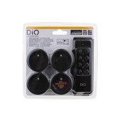 Kit 4 prises de commutation nano - télécommande 4 canaux - dio 1.0 - noir d'origine