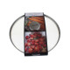 COUVERCLE EN VERRE PYREX 28 CM D'ORIGINE CUISEUR VAPEUR - 6528