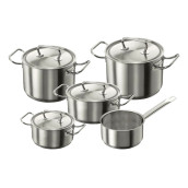 Set de 5 casseroles - classic by demeyere d'origine