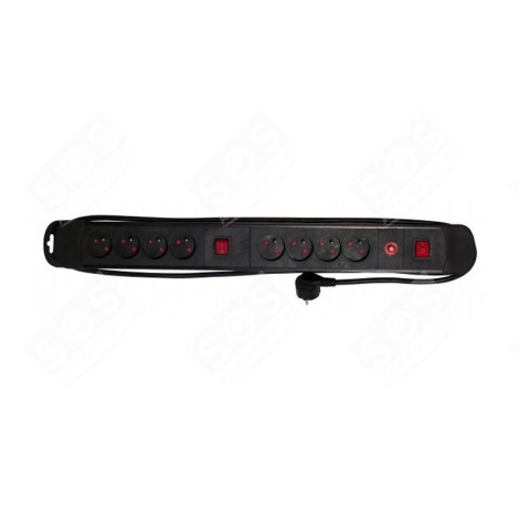 PRISE MUL.8 X 16 A 2 X INTERRUPT. + SECURITE ÉLECTRICITÉ, DOMOTIQUE - 48651