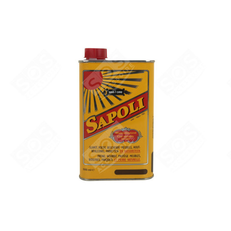 SAPOLI CIRE BRUNE SPECIALE POUR MEUBLES BOISERIES ACCESSOIRES ET ENTRETIEN - SA38325