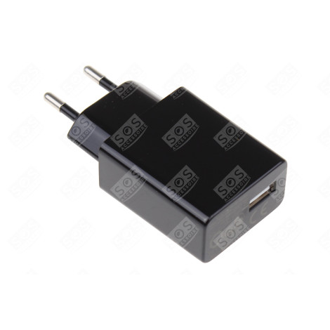 ADAPTATEUR DE CHARGE - USB A NOIR - 5V / 1A D'ORIGINE TÉLÉPHONIE, SMARTPHONE - 728201
