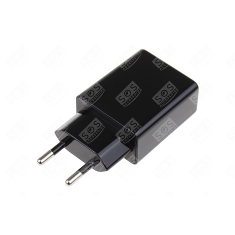 ADAPTATEUR DE CHARGE - USB A NOIR - 5V / 1A D'ORIGINE TÉLÉPHONIE, SMARTPHONE - 728201