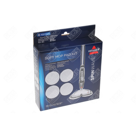 LINGETTES SOL DÉLICAT 4 PCS D'ORIGINE NETTOYEUR VAPEUR - B2131