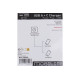 ADAPTATEUR DE CHARGE- USB A+ USB C - 230V - 5V/3A D'ORIGINE TÉLÉPHONIE, SMARTPHONE - 728204