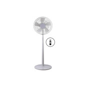Ventilateur ø 40 cm-règlable en hauteur blanc avec telecommande d'origine
