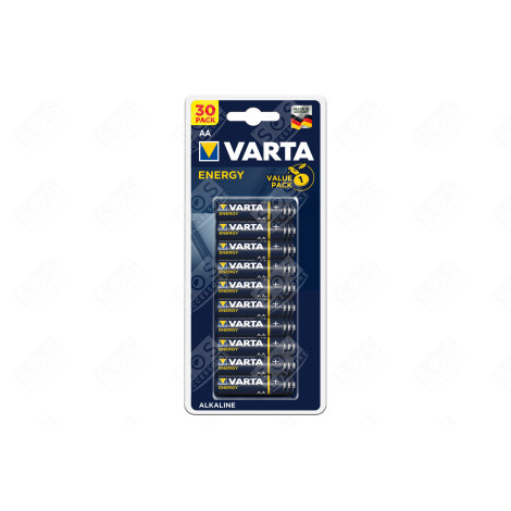 LOT DE 30 PILES ALKALINES AA LR6 D'ORIGINE ACCESSOIRES ET ENTRETIEN - 4106229630