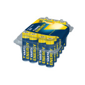 Lot de 24 piles alkalines aa lr06 energy power d'origine