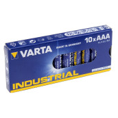 Lot de 10 piles industrielles aaa lr03 d'origine