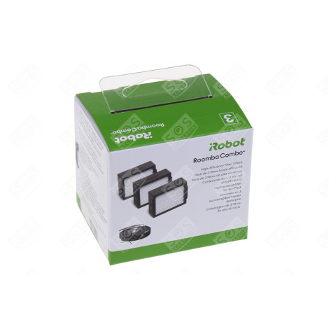 KIT DE FILTRES 3 PIÈCES D'ORIGINE ASPIRATEUR ROBOT - 4785887