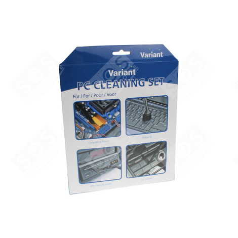 KIT DE NETTOYAGE UNIVERSEL - ORDINATEUR - 32/35 MM ASPIRATEUR - 40PCCS