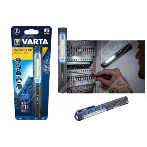 LAMPE TORCHE DE POCHE VARTA WORK POCKET LIGHT D'ORIGINE LUMINAIRE - 17647101421