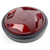 Roue + enjoliveur rouge