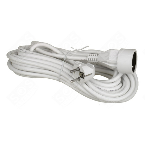 ALLONGE 3X1.5 10M EMBALLE BLANC ÉLECTRICITÉ, DOMOTIQUE - 66720