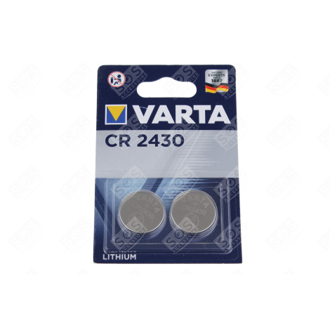 LOT DE 2 PILES LITHIUM CR2430 D'ORIGINE ACCESSOIRES ET ENTRETIEN - 6430101402