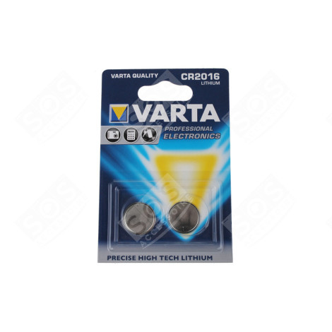 LOT DE 2 PILES LITHIUM 3V CR2016 D'ORIGINE ACCESSOIRES ET ENTRETIEN - 6016101402