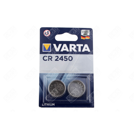 LOT DE 2 PILES LITHIUM CR2450 D'ORIGINE ACCESSOIRES ET ENTRETIEN - 6450101402