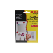Pastilles adhesives double face 25 pièces. propre, d'origine