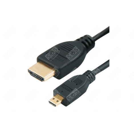 MICRO HDMI - TYPE A MÂLE / TYPE D MÂLE - PRIVILEGE 1.5M D'ORIGINE TÉLÉVISION - 727828