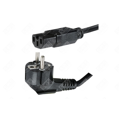 CORDON APPAREILS CHAUFFANTS - PRISE IEC C13 EN BAK 2M D'ORIGINE RACLETTE, GRIL, WOK - 728533