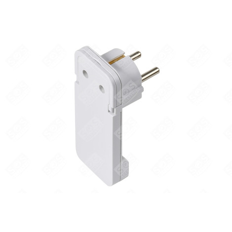 PRISE ELEC 16A MÂLE PLATE - A MONTER D'ORIGINE ÉLECTRICITÉ, DOMOTIQUE - 728700