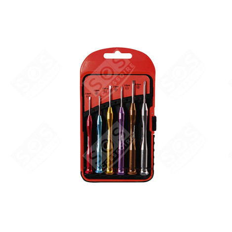 TOURNEVIS DE PRECISION 6 PIÈCES DONT 3 PLATS 2, 2. D'ORIGINE ACCESSOIRES ET ENTRETIEN - 16549
