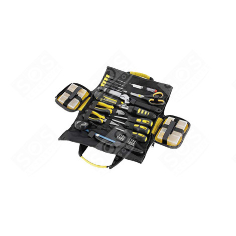 TROUSSE OUTILLAGE 26 PIÈCES + LOT QUINCAILLERIE CO D'ORIGINE ACCESSOIRES ET ENTRETIEN - 21506