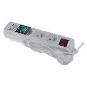 Prise multi 3 x 16a. avec interrupteur et 2 ports usb d'origine