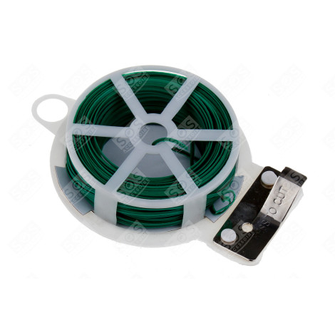 LIEN PLASTIQUE ARME VERT 30 M SUR DÉVIDOIR D'ORIGINE JARDINAGE - 85604