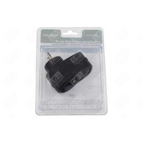 PROTECTION CONTRE LA FOUDRE GIGOGNE 230V - NOIR D'ORIGINE ÉLECTRICITÉ, DOMOTIQUE - 728369