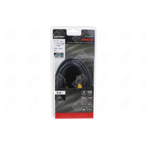 CÂBLE HDMI 4K FLEX - ULTRA HD - 5M D'ORIGINE TÉLÉVISION - 726832