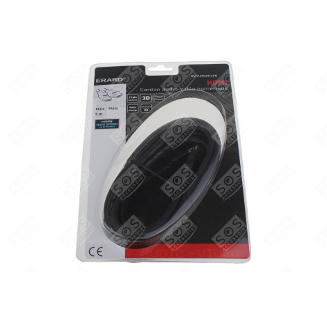 CÂBLE HDMI 4K PERFORM - ULTRA HD - 5M D'ORIGINE TÉLÉVISION - 727882