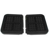Lot de 2 plaques gaufres d'origine