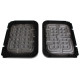 LOT DE 2 PLAQUES GAUFRES D'ORIGINE GAUFRIER, CROQUE-MONSIEUR - GR020E