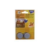 Patins glisseurs lisse adhesif 30mm diam gris