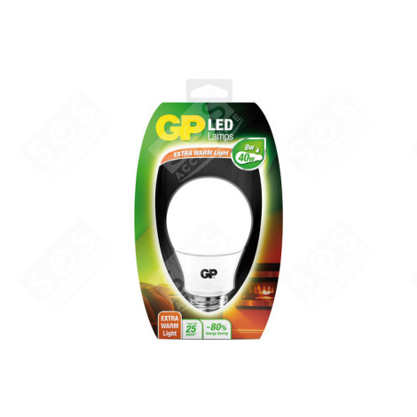 AMPOULE LED EWL CLASSIC 8W E27 EXTRA WARM LIGHT D'ORIGINE LUMINAIRE - 740GPCLAS074465ME1