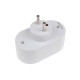 DOMINO DESIGN 2 X 16A GRIS/BLANC D'ORIGINE ÉLECTRICITÉ, DOMOTIQUE - 48822