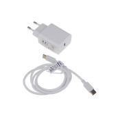 Chargeur 5v-3a + cable usb c 18w d'origine