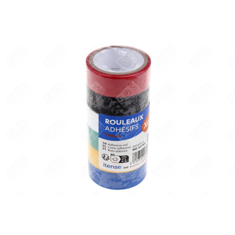 RUBAN ADHÉSIF 3 M LOT DE 6 COULEURS D'ORIGINE ACCESSOIRES ET ENTRETIEN - 647980