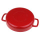 PLAT À FOUR EN FONTE ROUGE 24CM D'ORIGINE USTENSILE DE CUISINE - 192124RD02