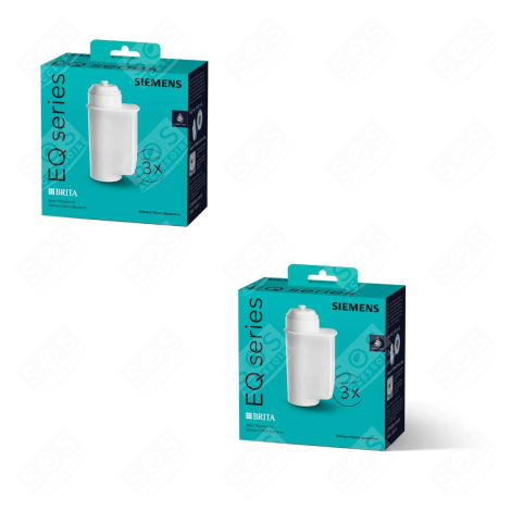 LOT DE 6 FILTRES À EAU TZ70033A BRITA INTENZA D'ORIGINE CAFETIÈRE, EXPRESSO - 17005980