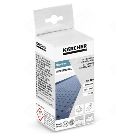 NETTOYANT POUR MOQUETTE RM760 D'ORIGINE NETTOYEUR VAPEUR - 6.295-850.0
