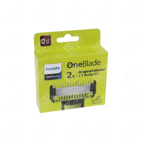 LAMES + TETE DE TONTE D'ORIGINE RASOIR, TONDEUSE - QP620/50
