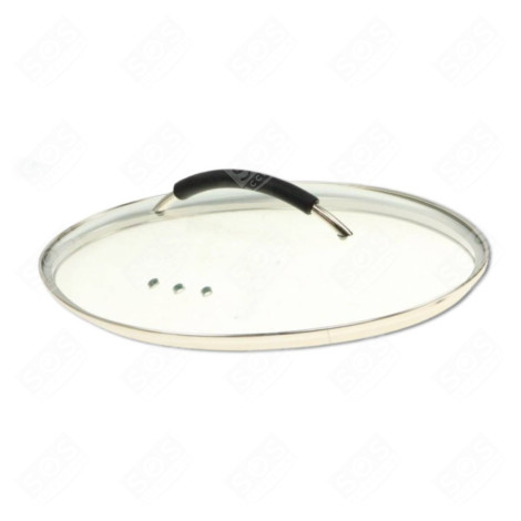 COUVERCLE VERRE  + POIGNÉE CAOUTCHOUC CUISEUR VAPEUR - 505024