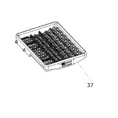 Tiroir à couverts (repère 037)