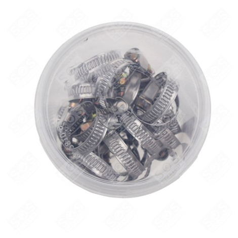 BOITE DE 25 COLLIERS DE SERRAGE 16-27 MM ACCESSOIRES ET ENTRETIEN - 3666356041627