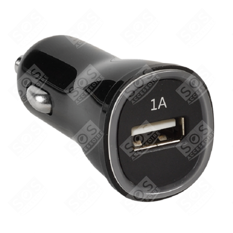 CHARGEURUSBSURALLUME-CIGARE-5V1A-NOIR D'ORIGINE TÉLÉVISION - 728330