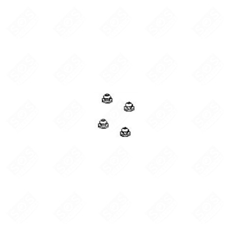 PIED (X4) FRITEUSE, AIRFRYER - SS-9100055025, SS9100055025